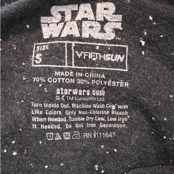 Star Wars Death Star Short Sleeve T-shirt Size Small - Picture 4 of 4